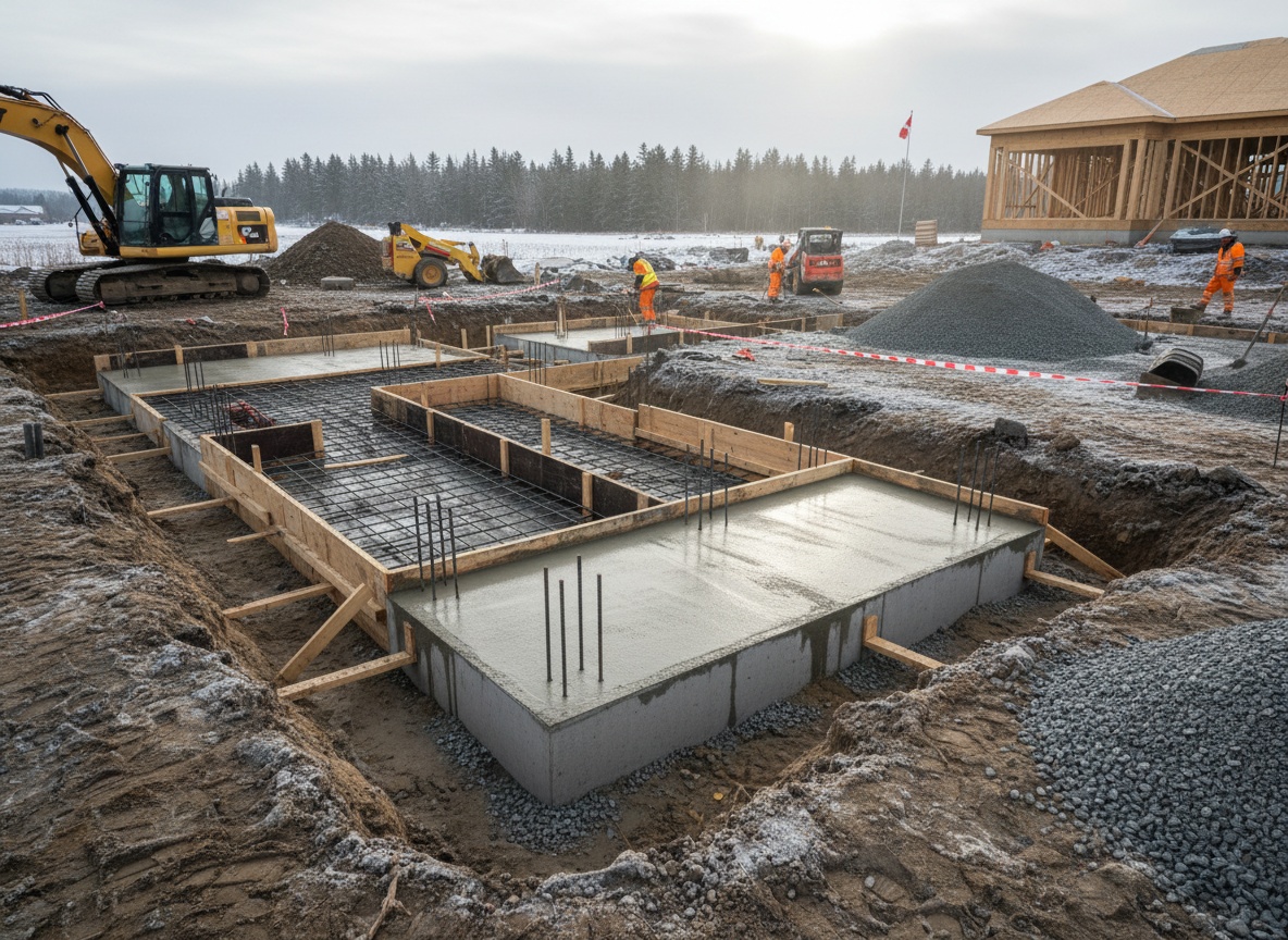 Construction Stages Residential Builds